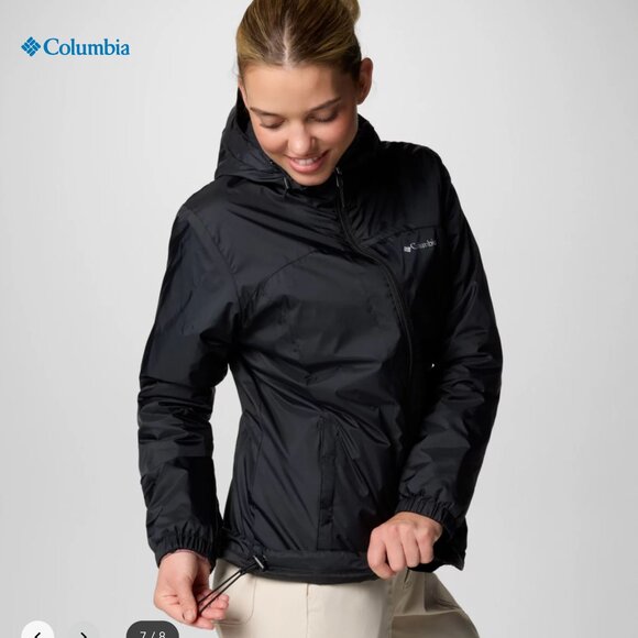 NWT Columbia Women's Switchback Sherpa Lined Jacket, Black, XXL - Picture 7 of 15